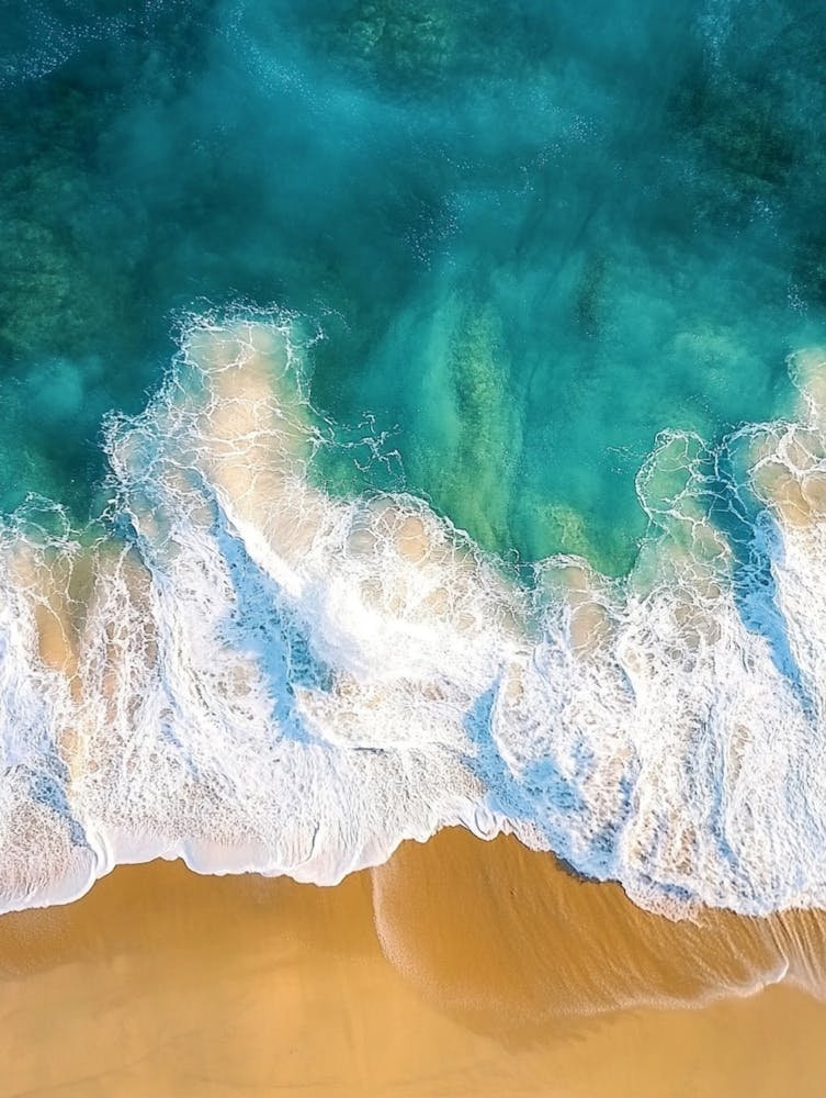 Aerial View Of A Beach 68