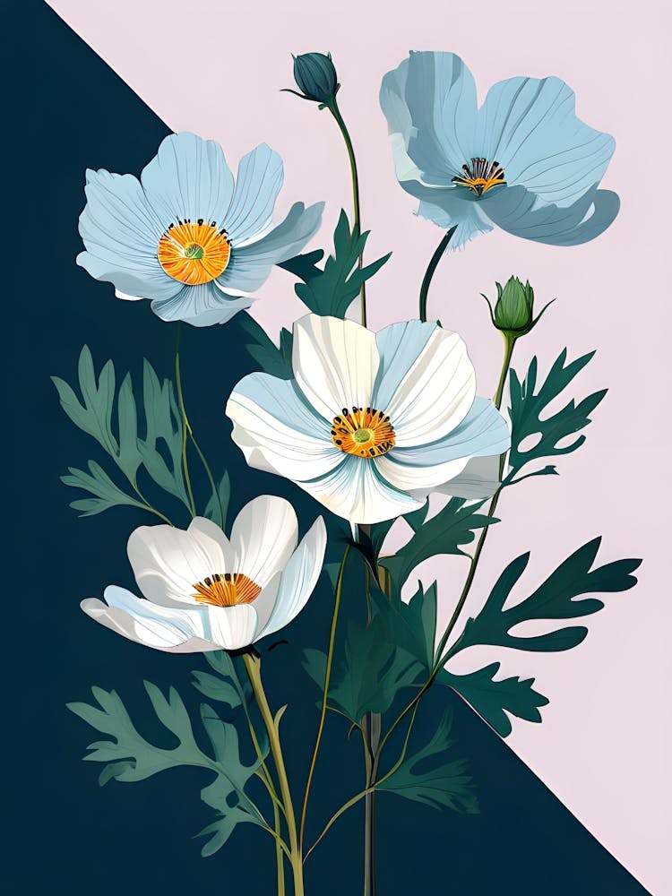 Blue Poppies 3