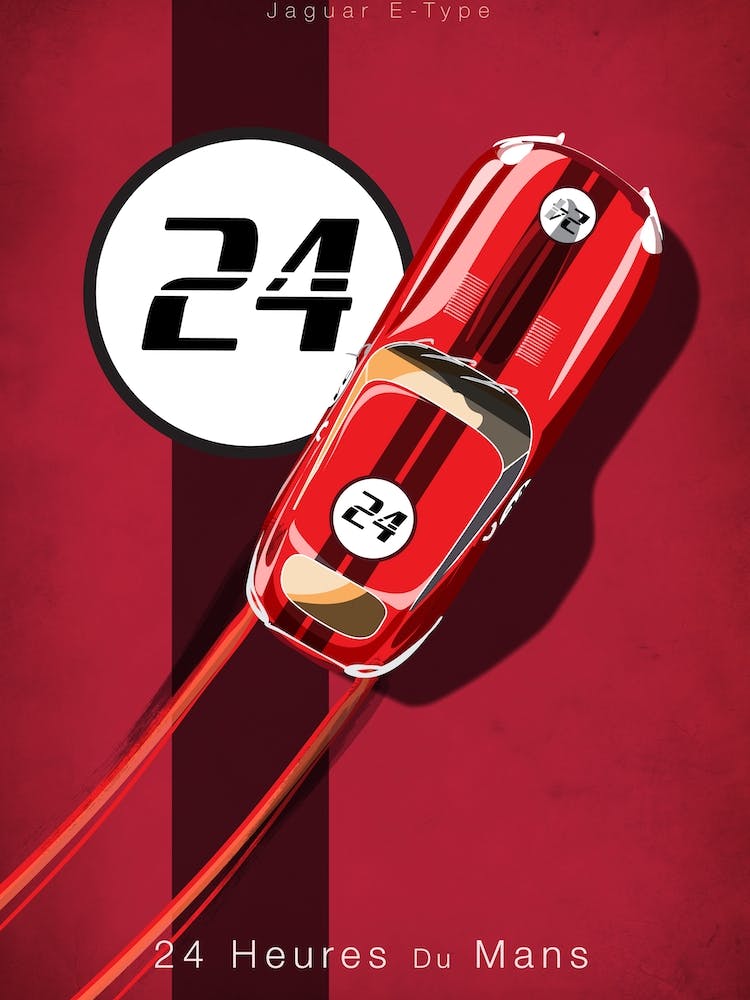 Jaguar E  Type Le Mans