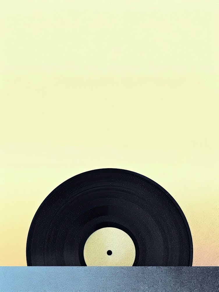 Vinyl Vibes Vinyl Poster