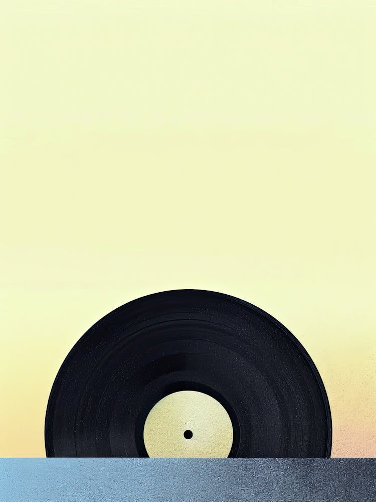Vinyl Vibes Vinyl Poster