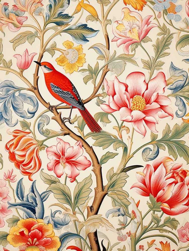 Bird On A Branch 1