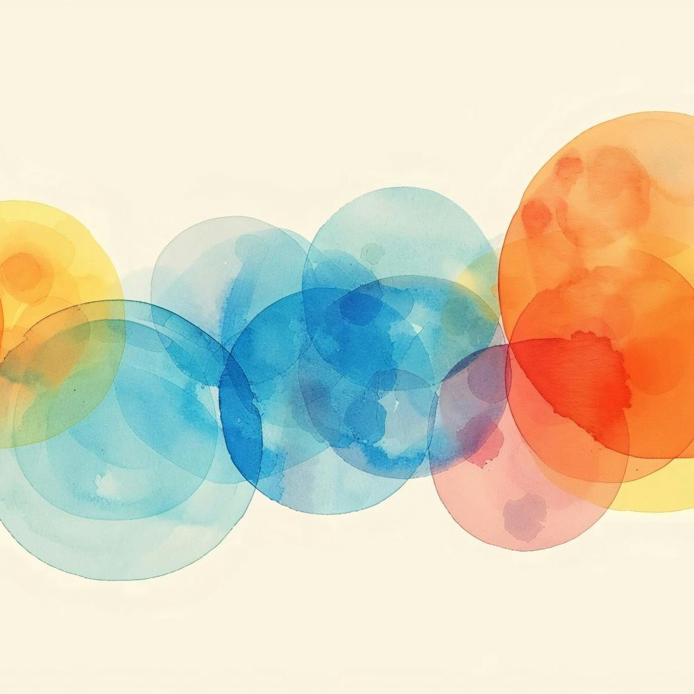 Watercolor Circles