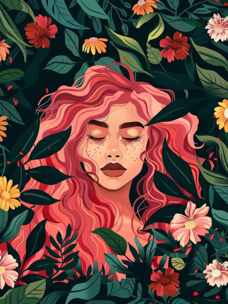 Girl In The Forest 2