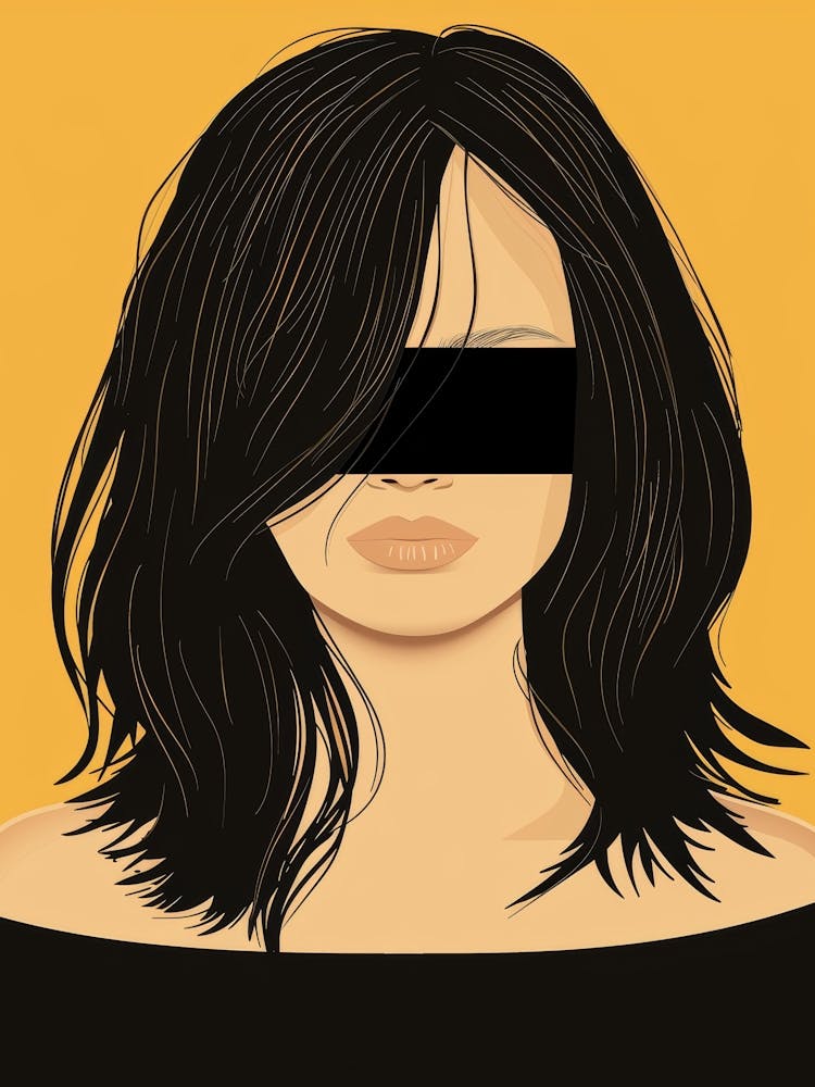 Woman With A Blindfold