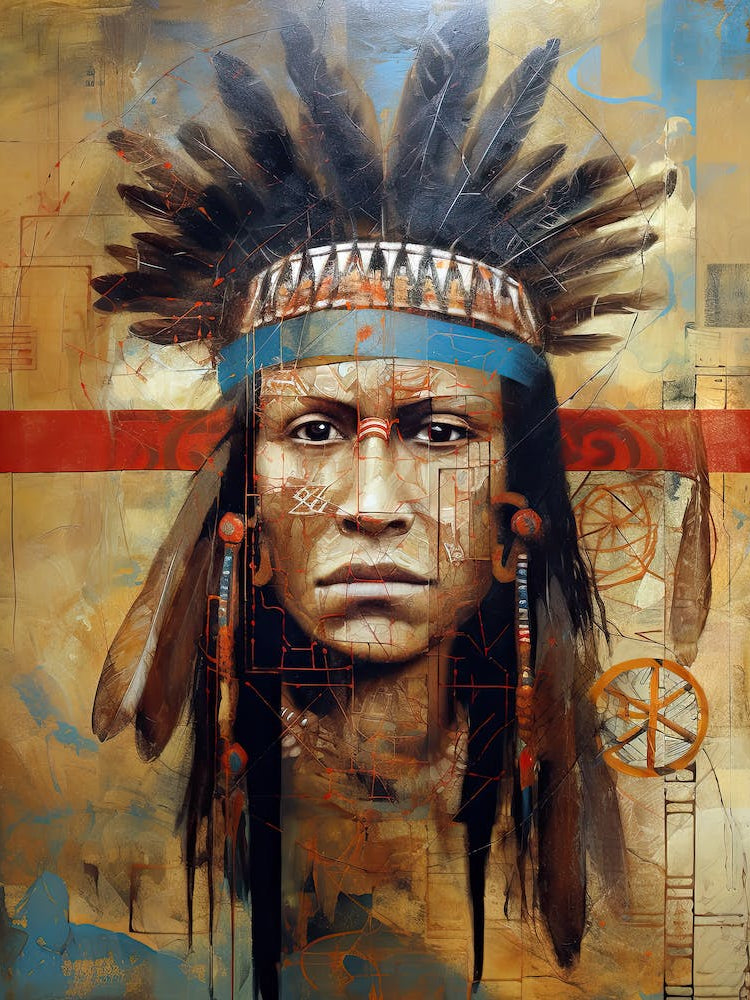 Resonant Canvases: Songs of Native American Culture