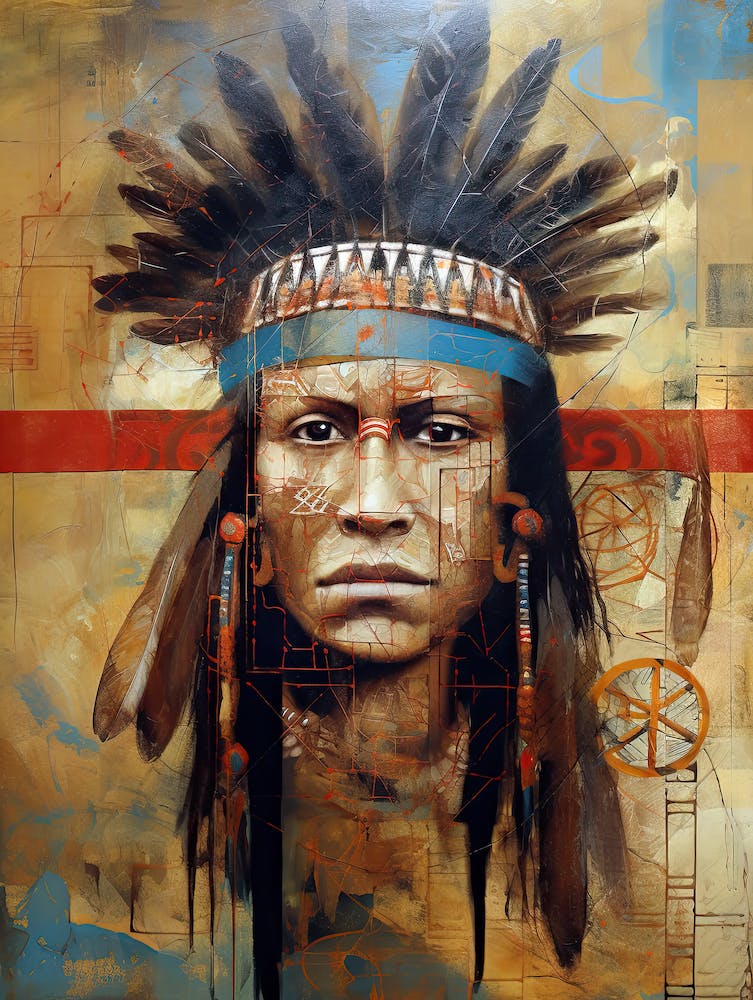 Resonant Canvases: Songs of Native American Culture