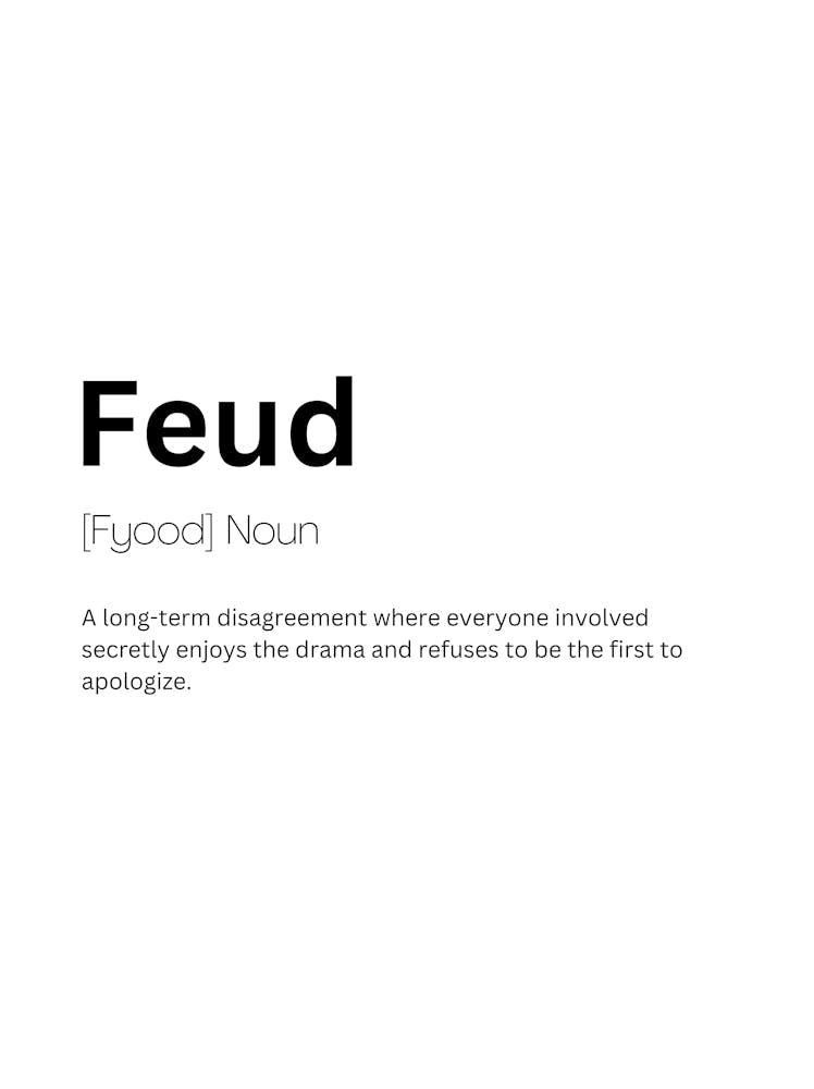 Feud Definition Meaning