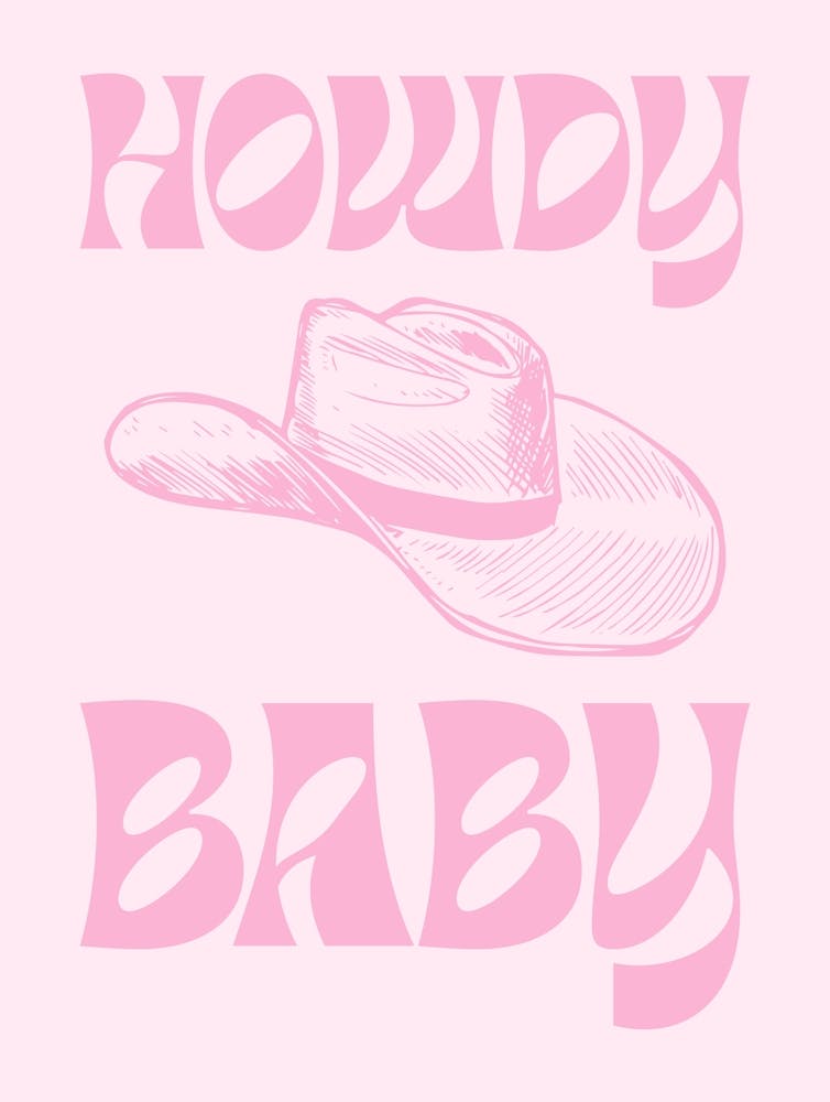 Howdy Baby - Pink
