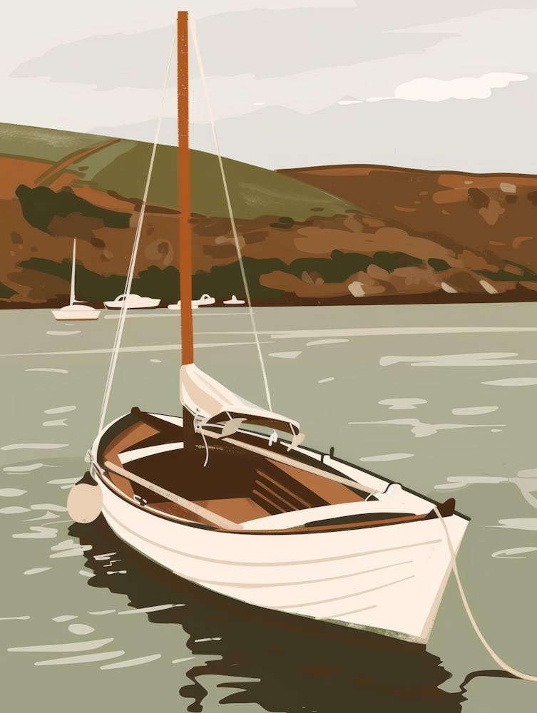 Sailboat On The Water 4