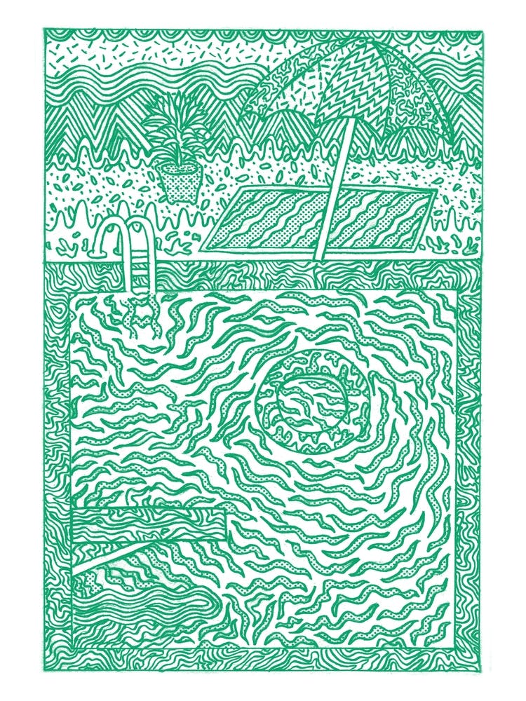Tropisches Grün