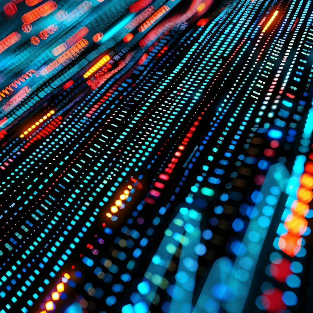 Abstract Light Pattern