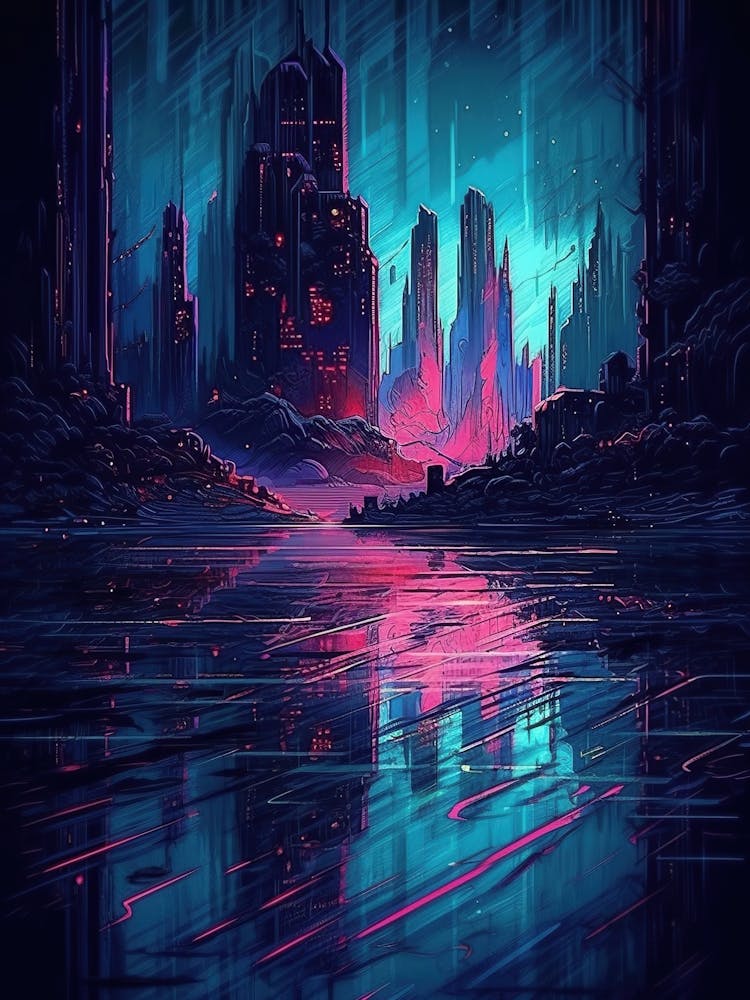 Futuristic City 19