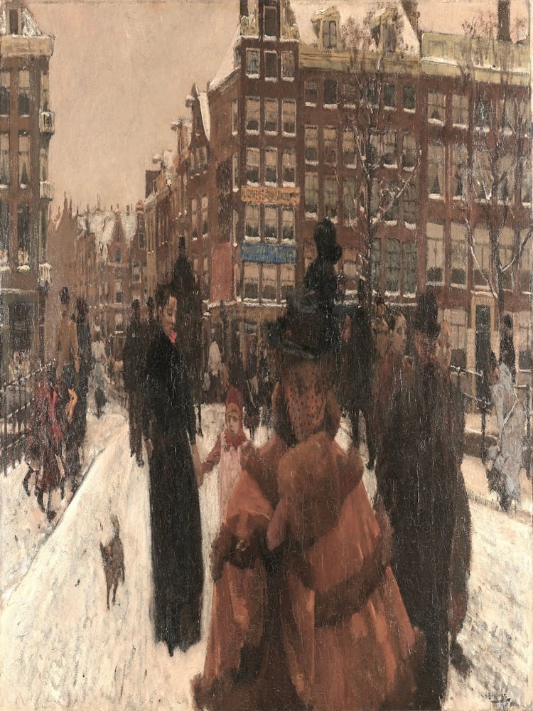 Amsterdam In Winter