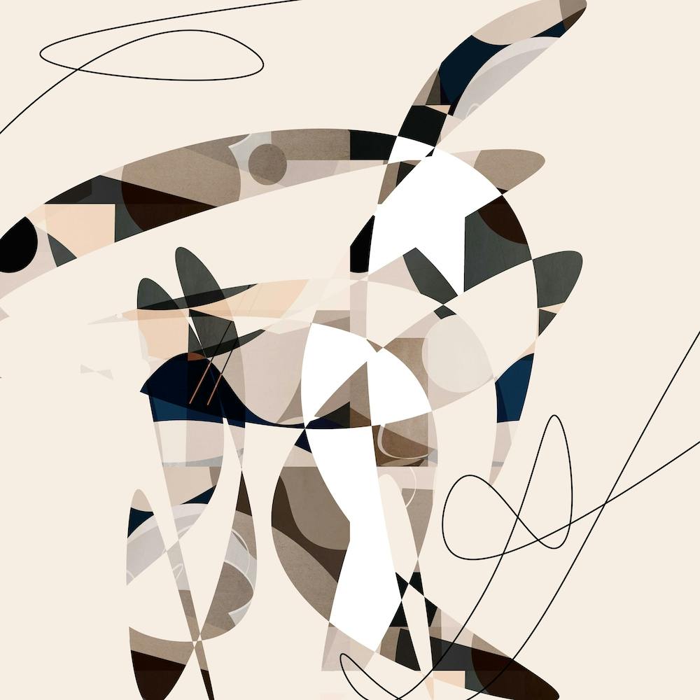 Abstract Bites Square