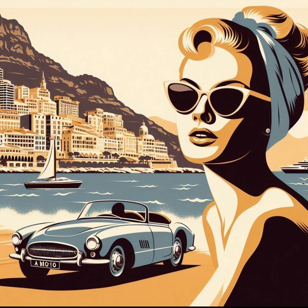 Monaco. Vintage