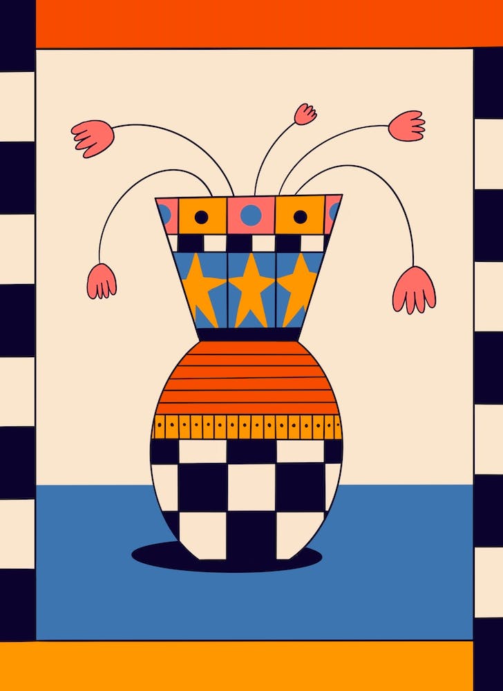 Vase with Flowers 1