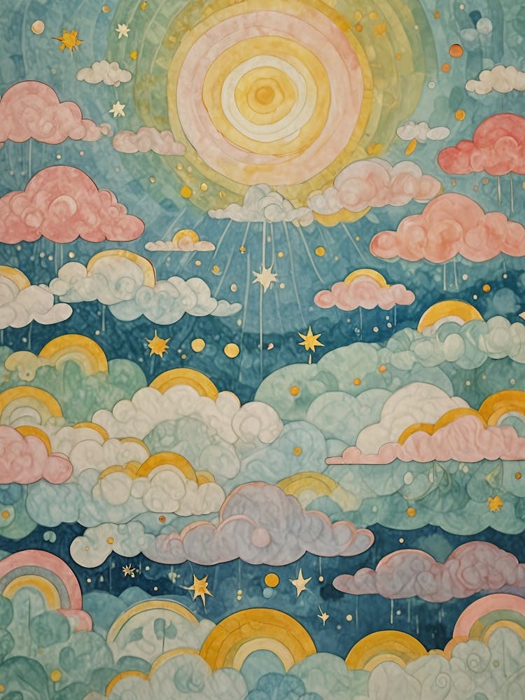Rainbow Clouds no2