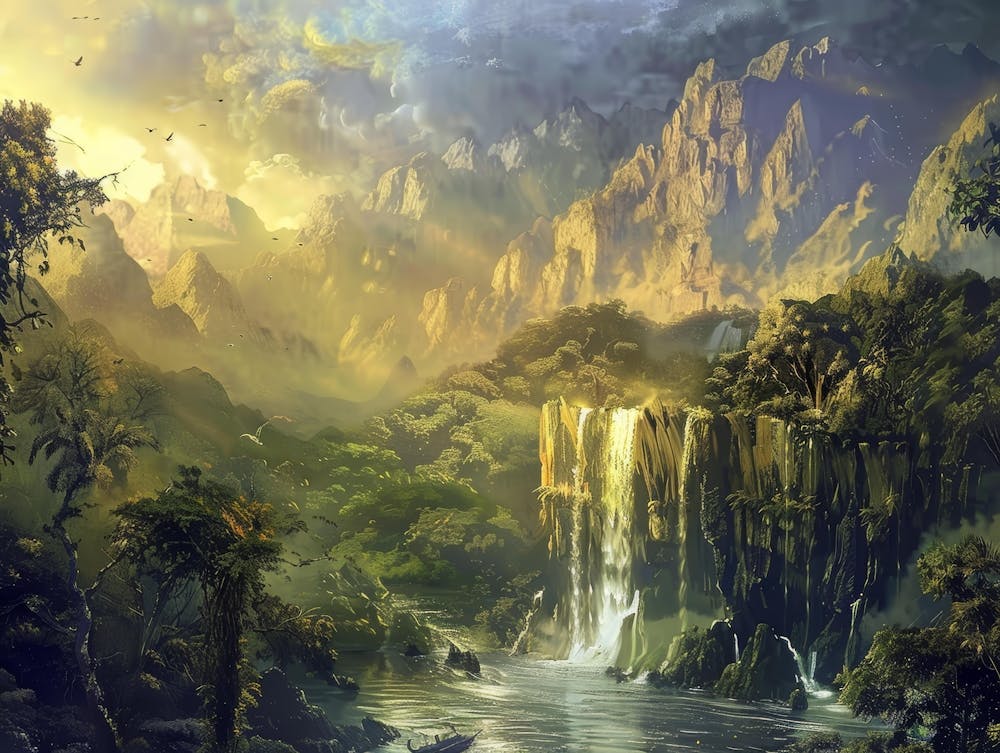 Waterfall In The Jungle 3