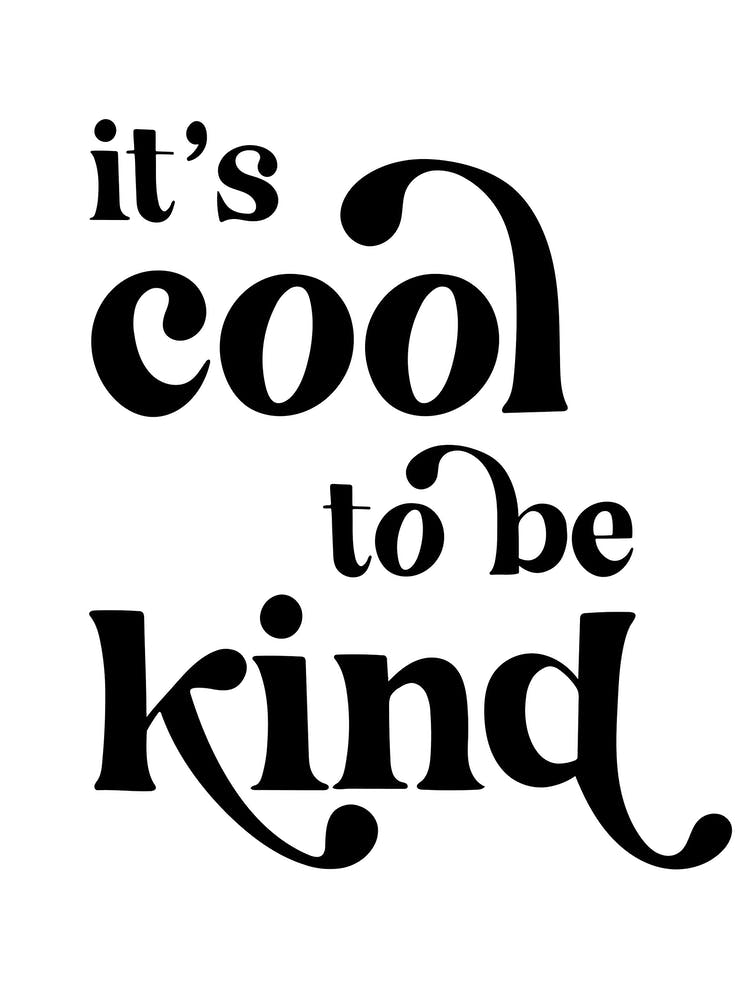 It's Cool to be Kind Vintage Retro Font 1