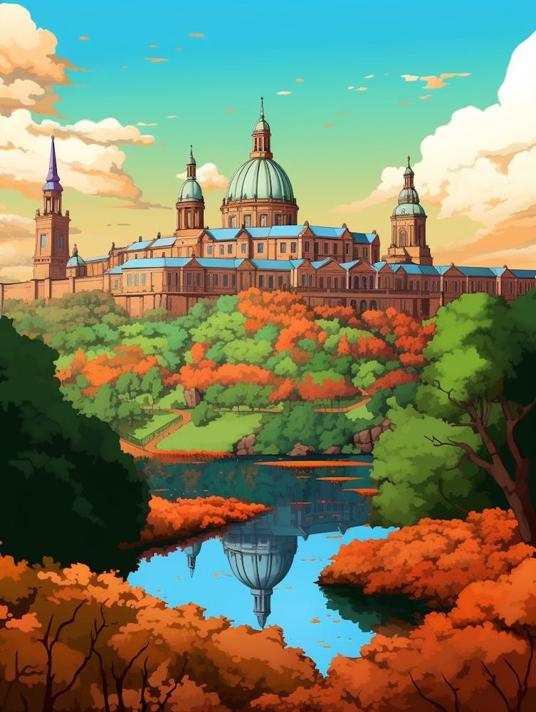 Union Buildings Cartoon 3