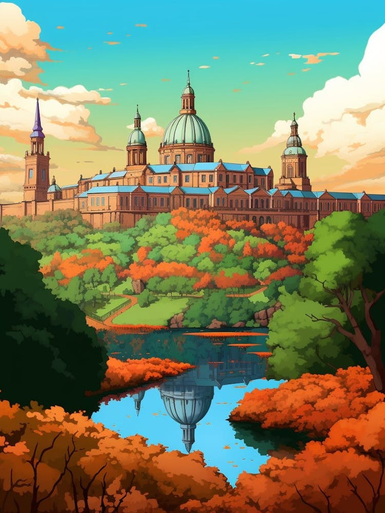 Union Buildings Cartoon 3