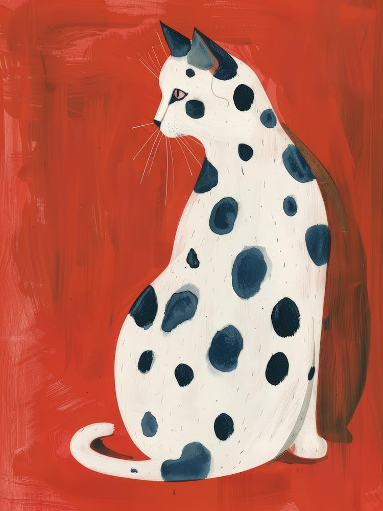 Polka Dots Cat