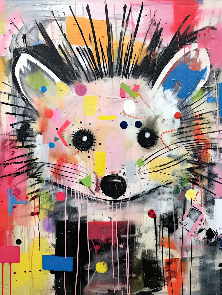 Urban Jungle Graffiti: Hedgehog's Adventure