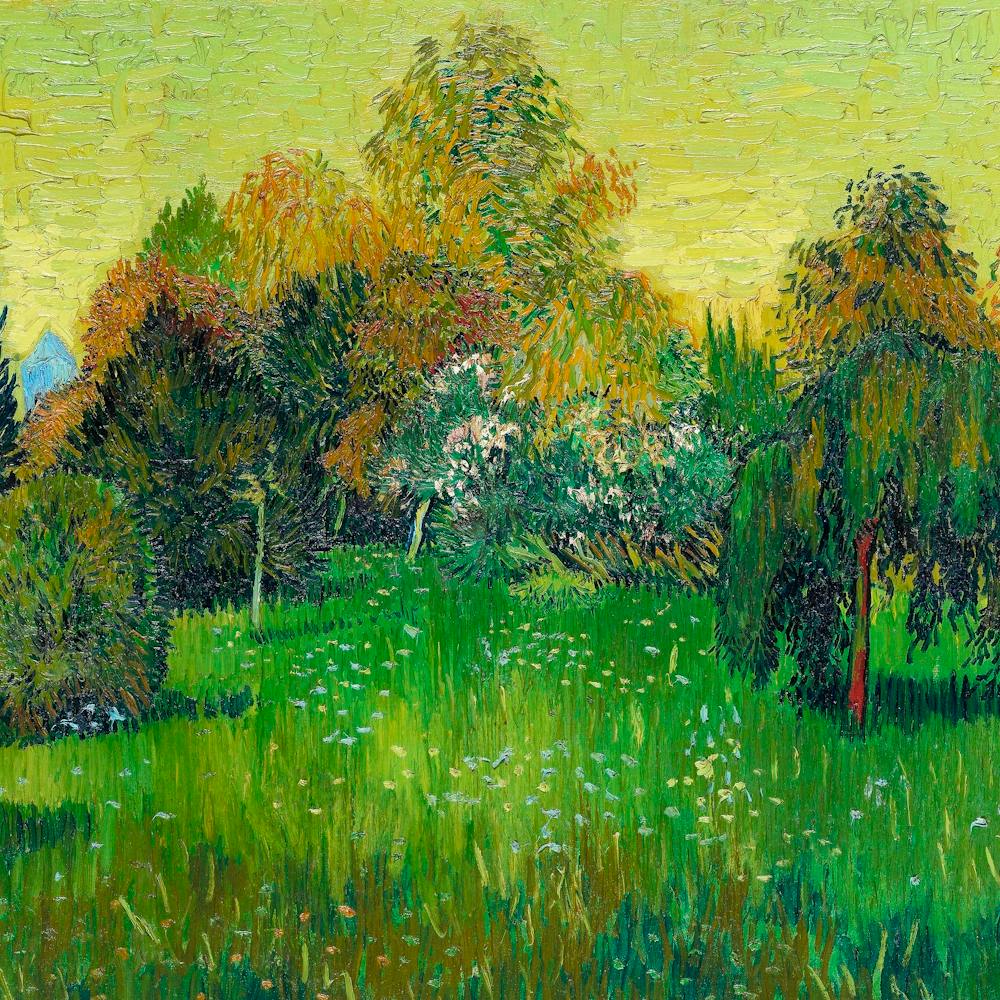 Garden (1888) By Vincent Van Gogh