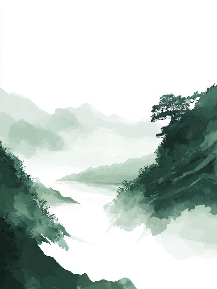 Chinesische Landschaftsmalerei 4