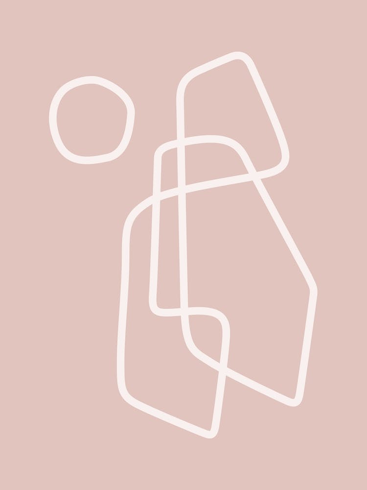 Linear Abstraction In Old Rose 1