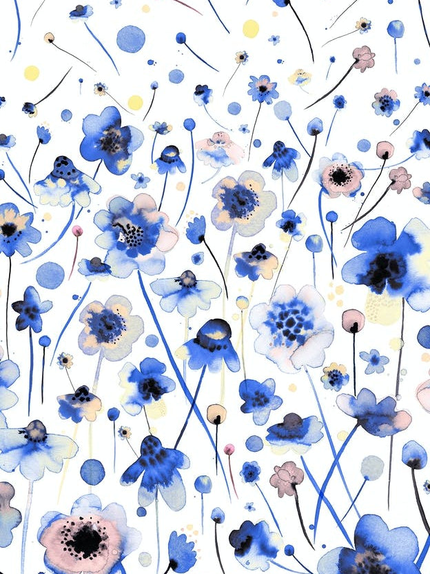 Ink Flowers Degraded