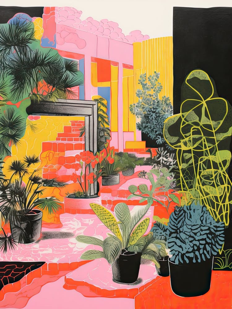 Villa Taranto Gärten Abstrakt Riso Stil 1