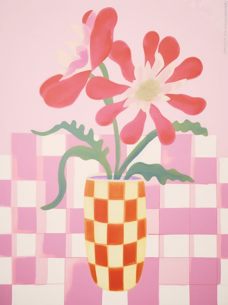 Freesias - Vase de Fleurs 1