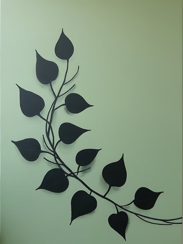 Sage Foliage With Delicate Petals