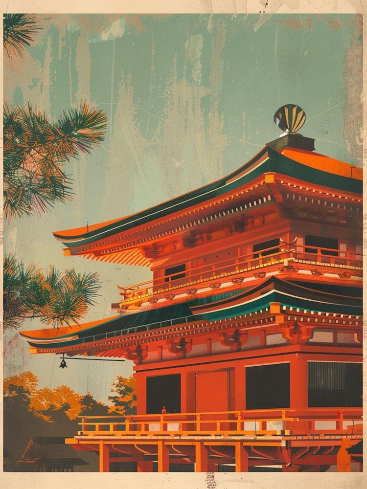 Nijo Castle Kyoto Mid Century Modern 2