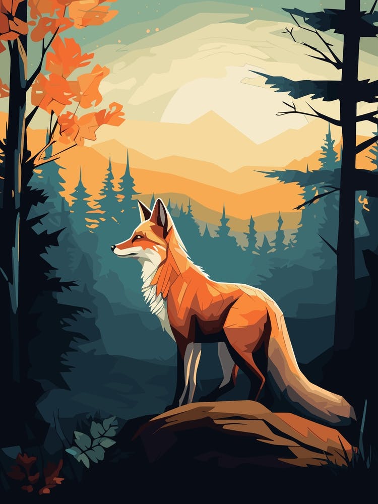 Fox In The Forest