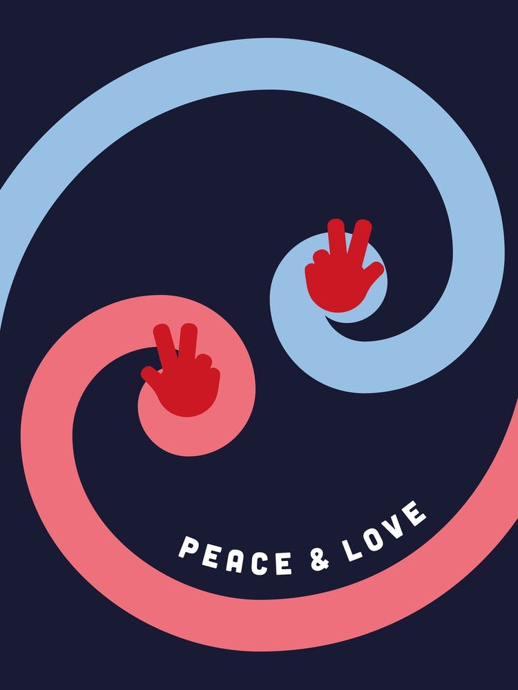 Arms Peace And Love