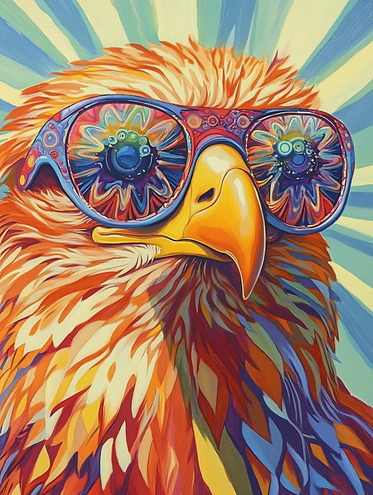 Eagle With Sunglasses 8