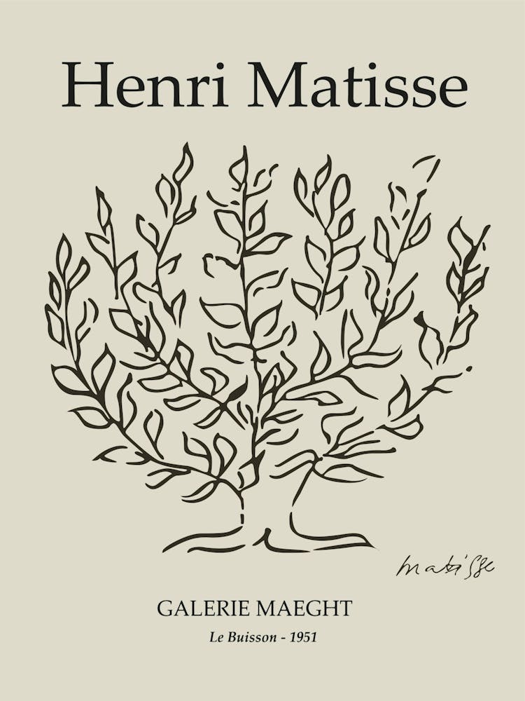 Henri Matisse Tree