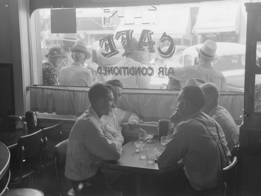 Untitled Photo, Possibly Related To Cold Drinks On Fourth Of July, Vale, Oregon By Russell Lee