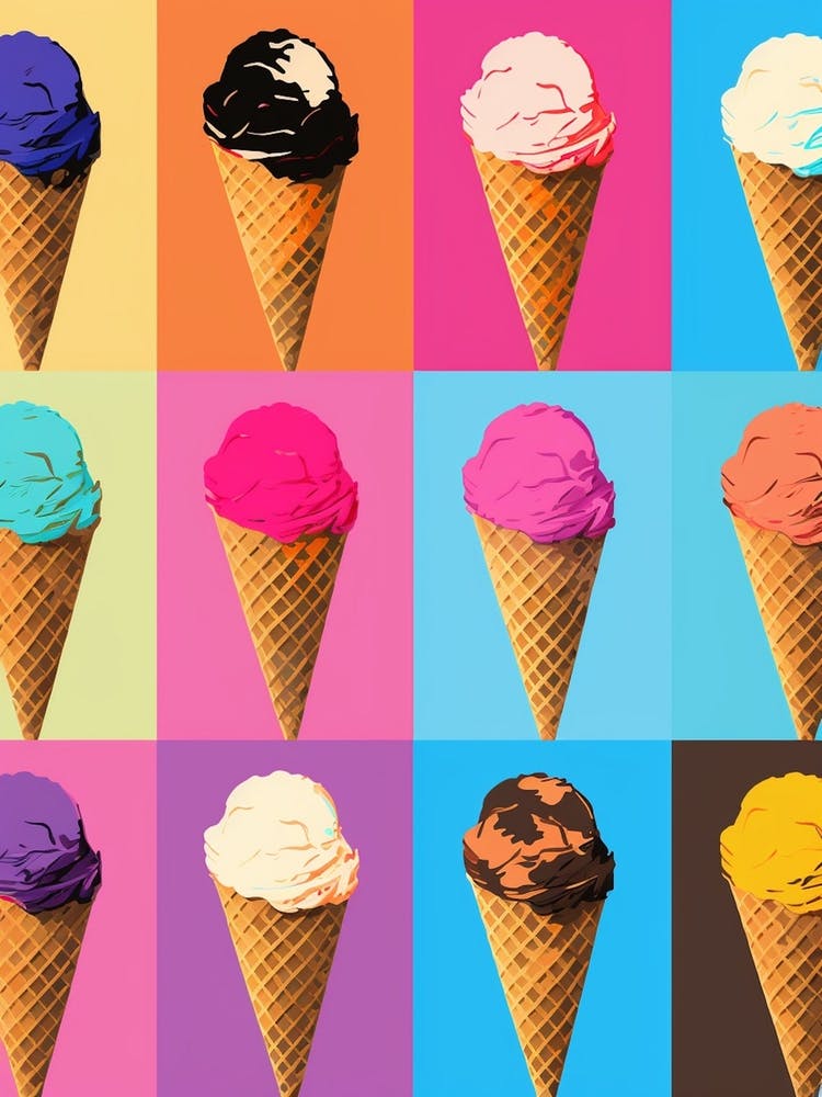 Retro Ice Cream Colour Pop  1