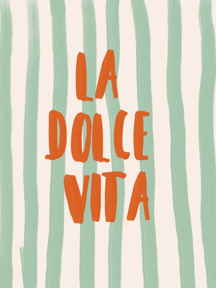 La Dolce Vita Print