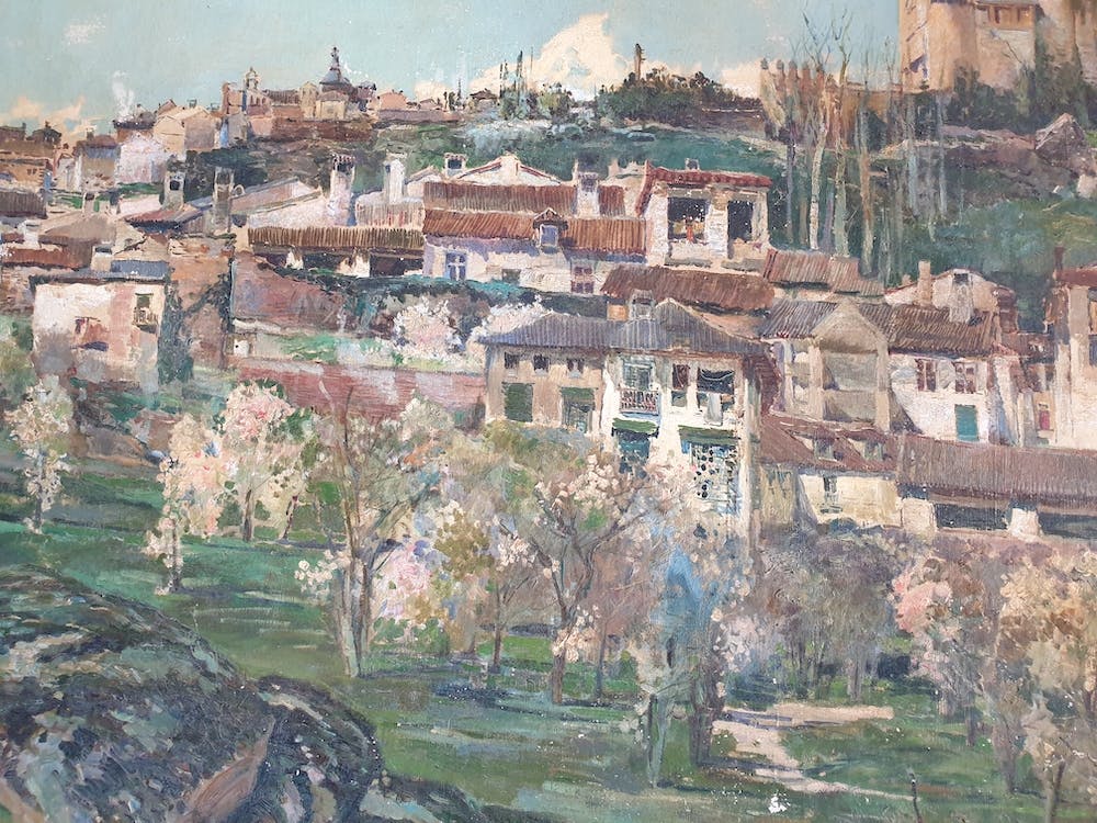 City In Spring