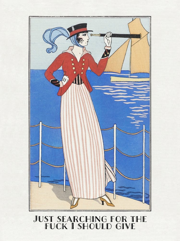 Just Searching For The Fuck I Should Give Art Deco