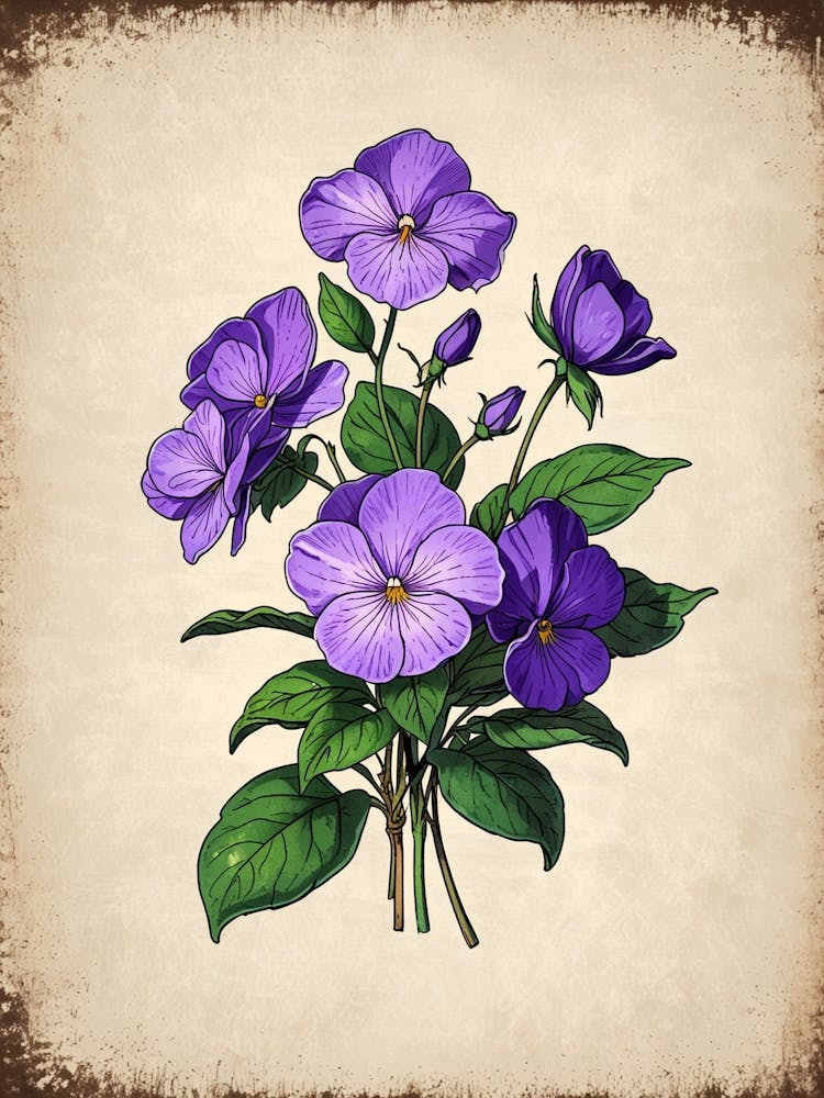 Violet Flowers