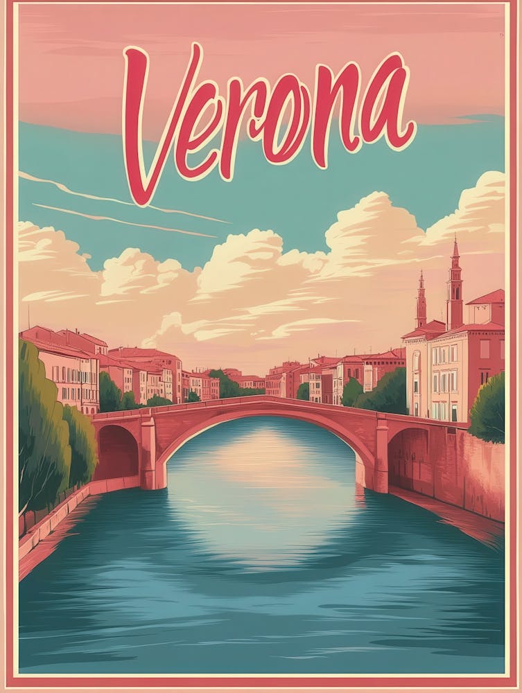 Aihrgdesign A Classic 1960s Travel Poster For Verona Showcasi 59bc7efc Fce0 4754 83e7 5011b048c694 1