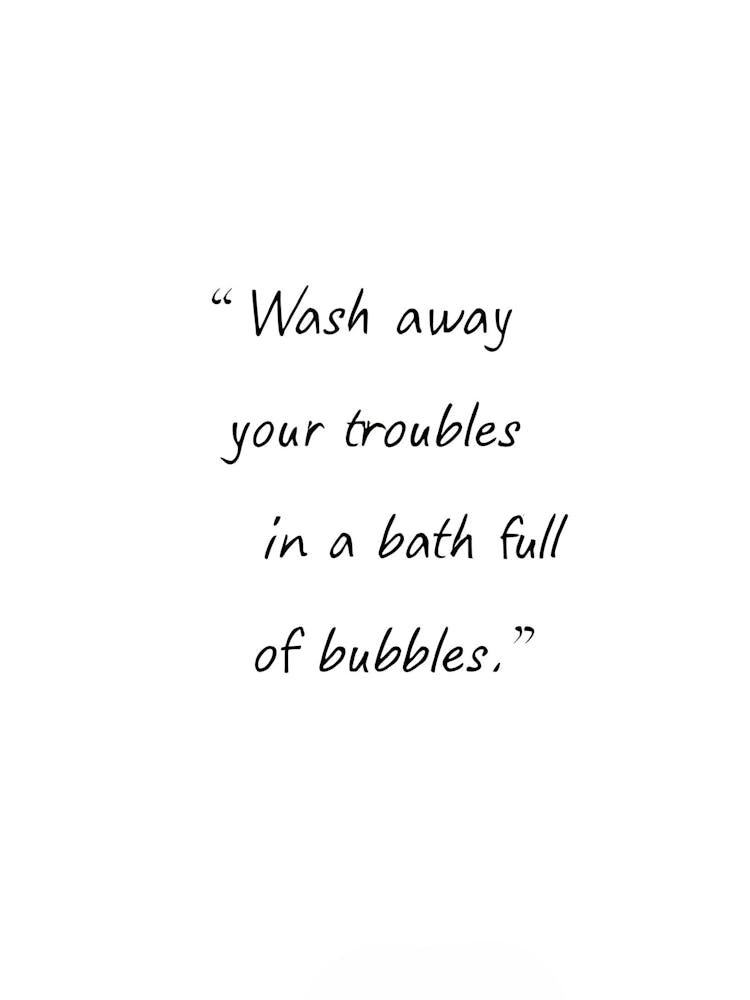 Bubble Bath Bliss – A Gentle Reminder to Unwind