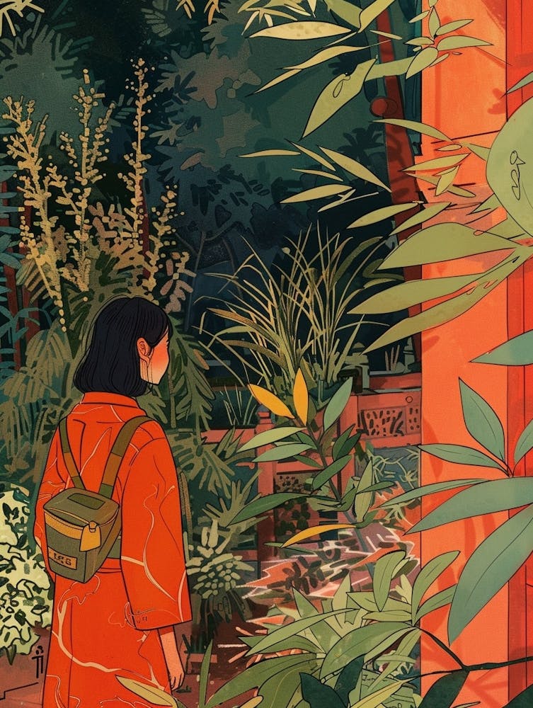 In The Garden Ryoan Ji Garden Japan 7