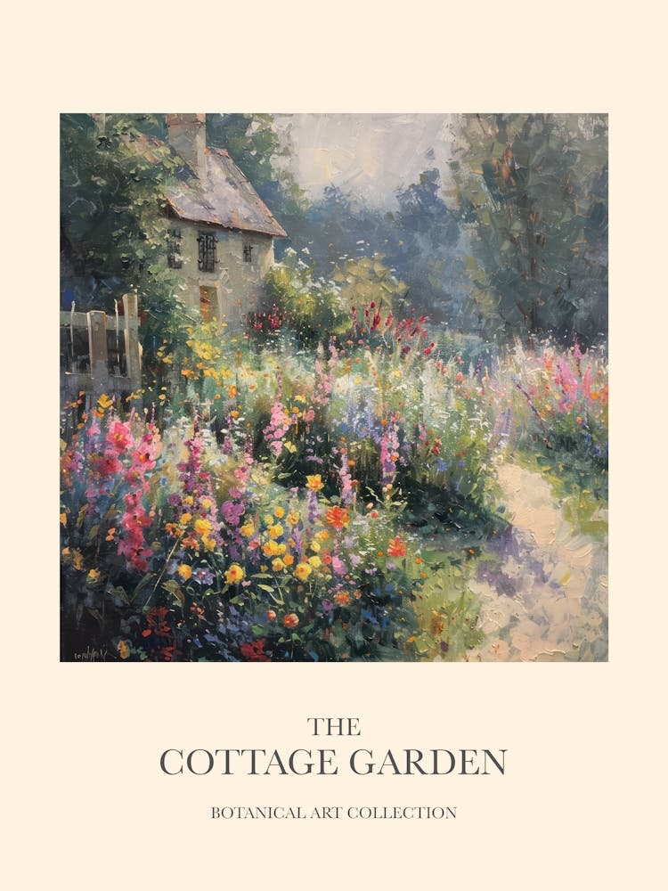 Bloom Ballet Cottage Garden Poster 4